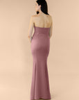 Strapless-Draped-Crepe-DustyRose