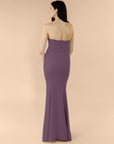 Strapless-Draped-Crepe-Mahogan