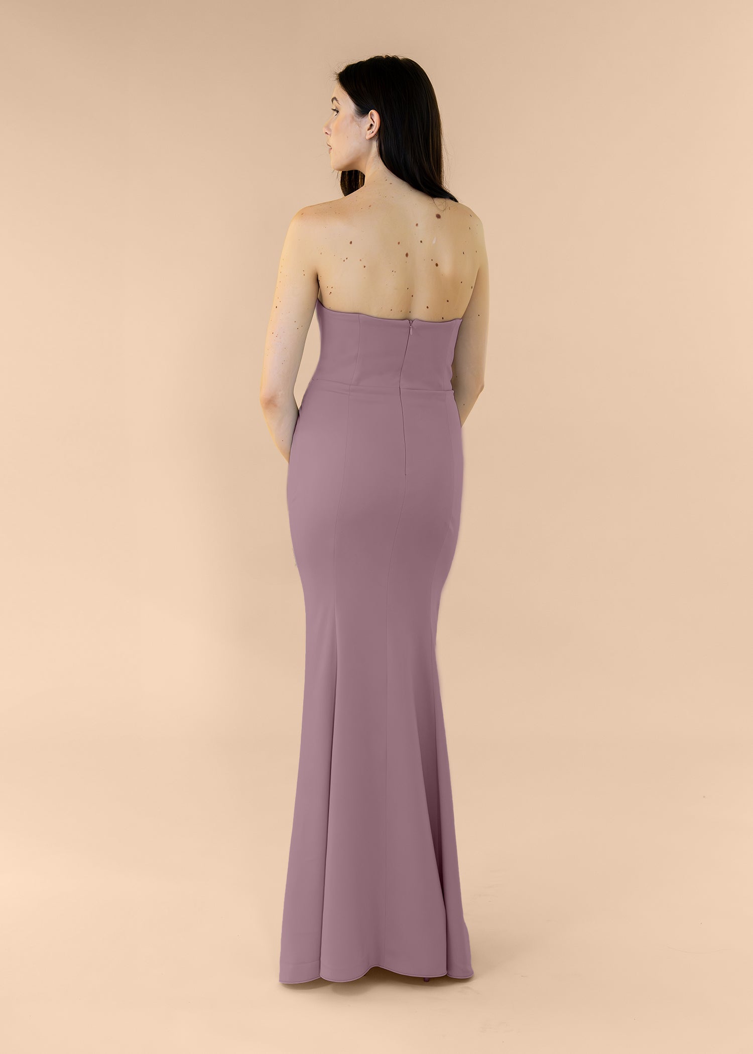 Strapless-Draped-Crepe-Mauve