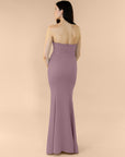 Strapless-Draped-Crepe-Mauve