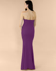 Strapless-Draped-Crepe-Plum