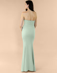 Strapless-Draped-Crepe-Sage