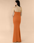 Strapless-Draped-Crepe-Terracotta