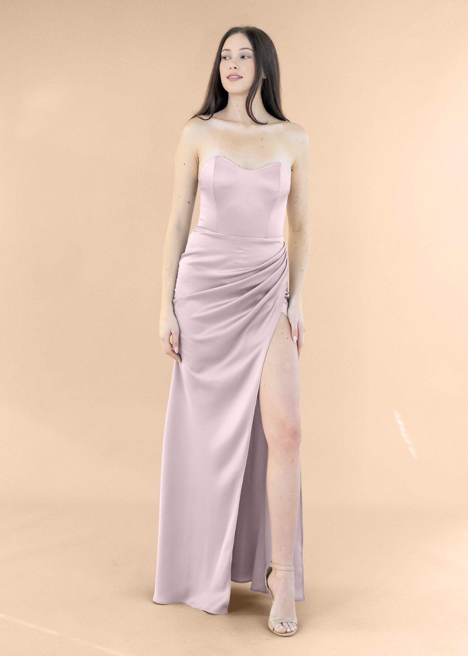 Strapless-Draped-Satin-Blush