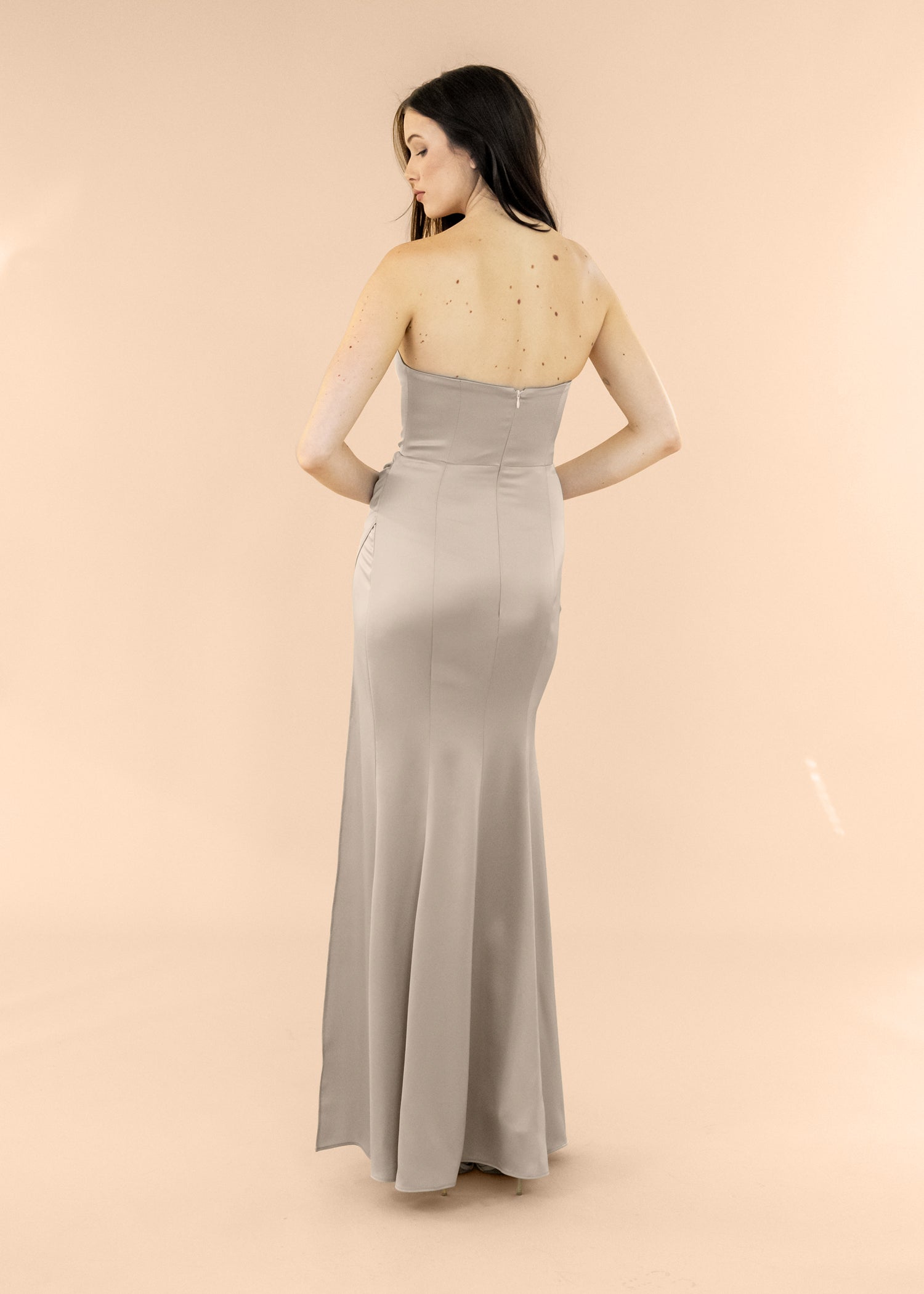 Strapless-Draped-Satin-Champagne