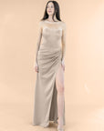 Strapless-Draped-Satin-Champagne