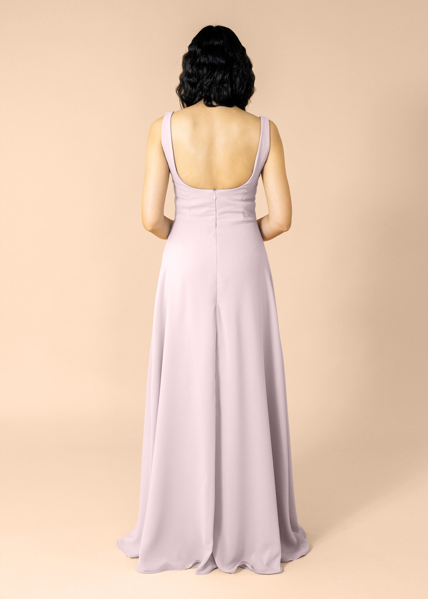 Vneck-Aline-Chiffon-Blush