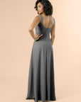 Vneck-Aline-Crepe-Charcoal