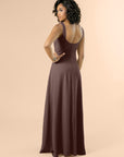 Vneck-Aline-Crepe-Chocolate