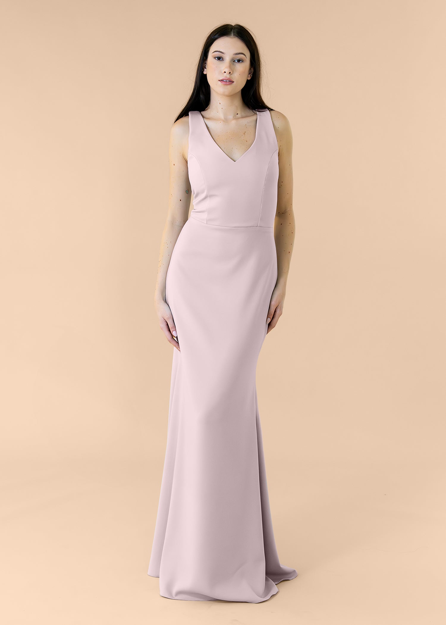 Vneck-Bell-Crepe-Blush