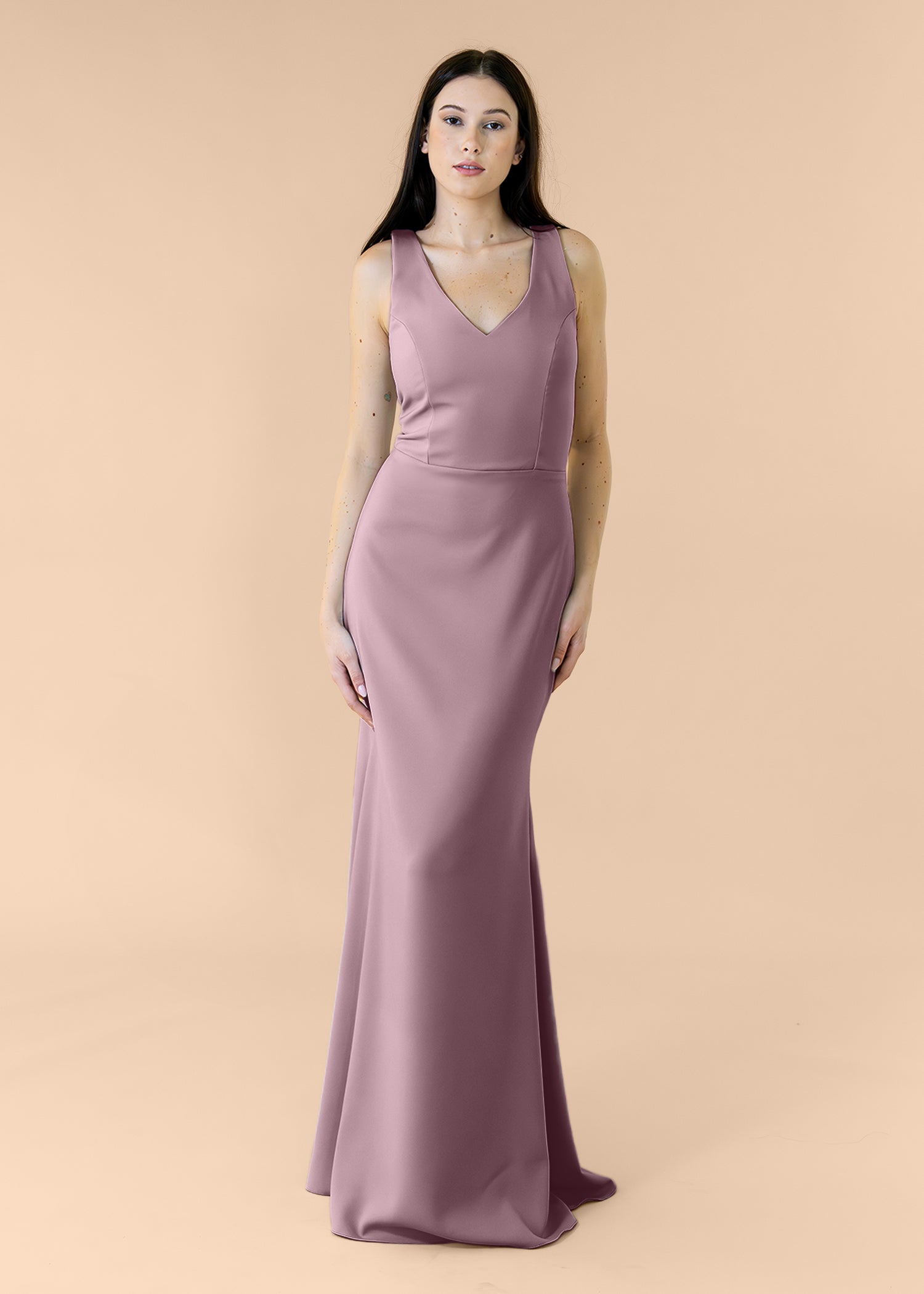 Vneck-Bell-Crepe-Mauve