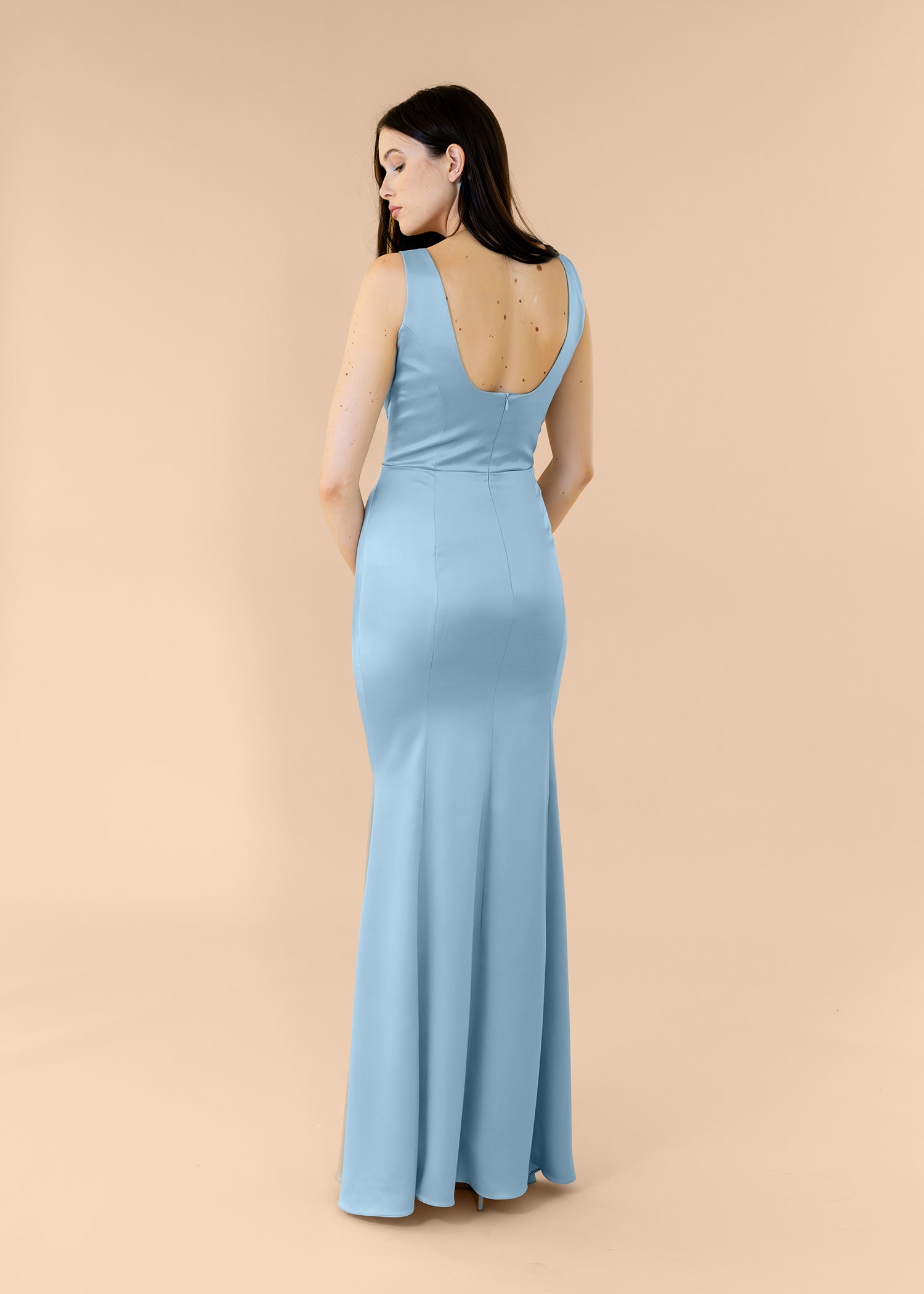 Vneck-Bell-Satin-AiryBlue
