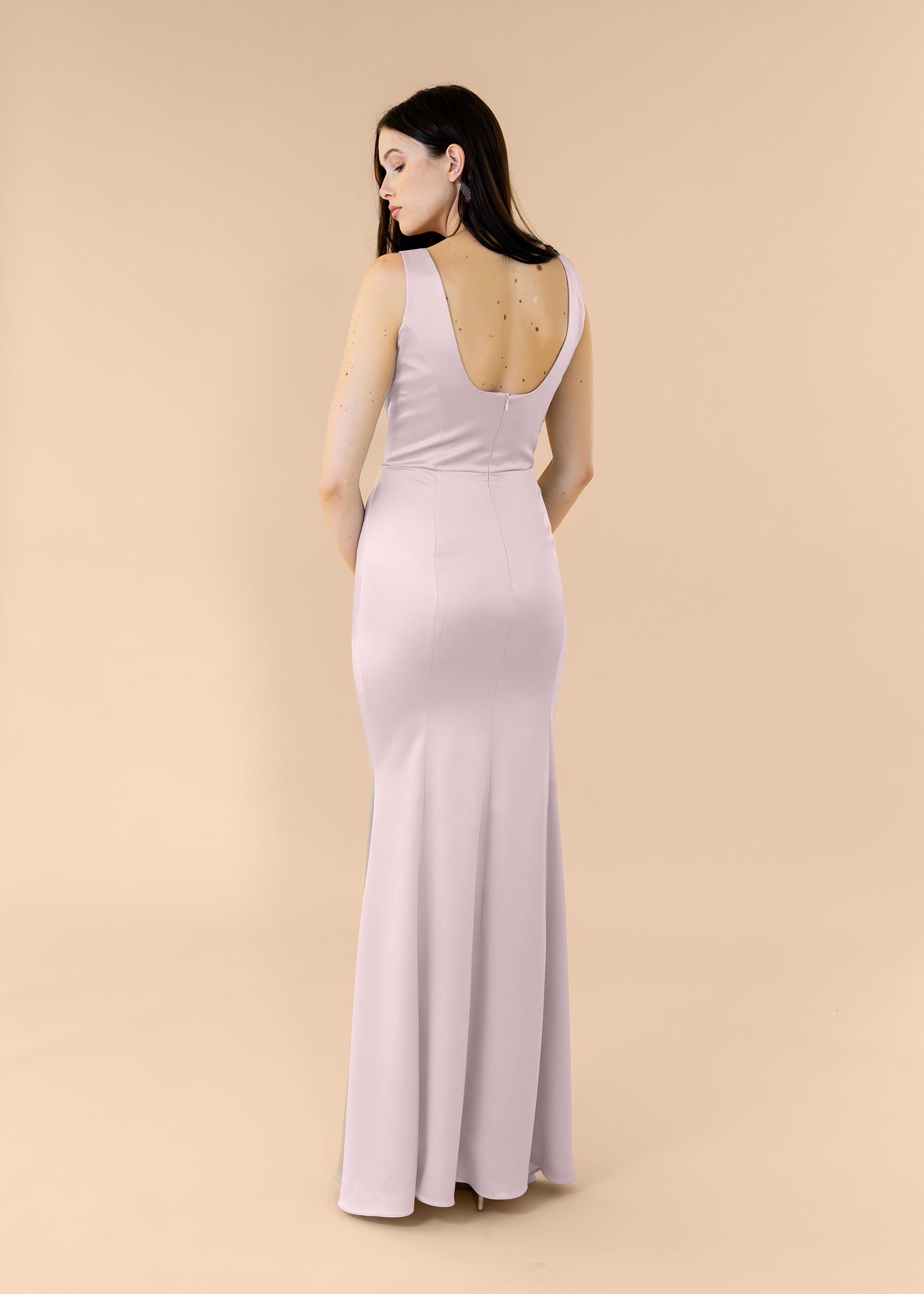 Vneck-Bell-Satin-Blush