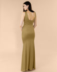 Vneck-Bell-Satin-Bronze