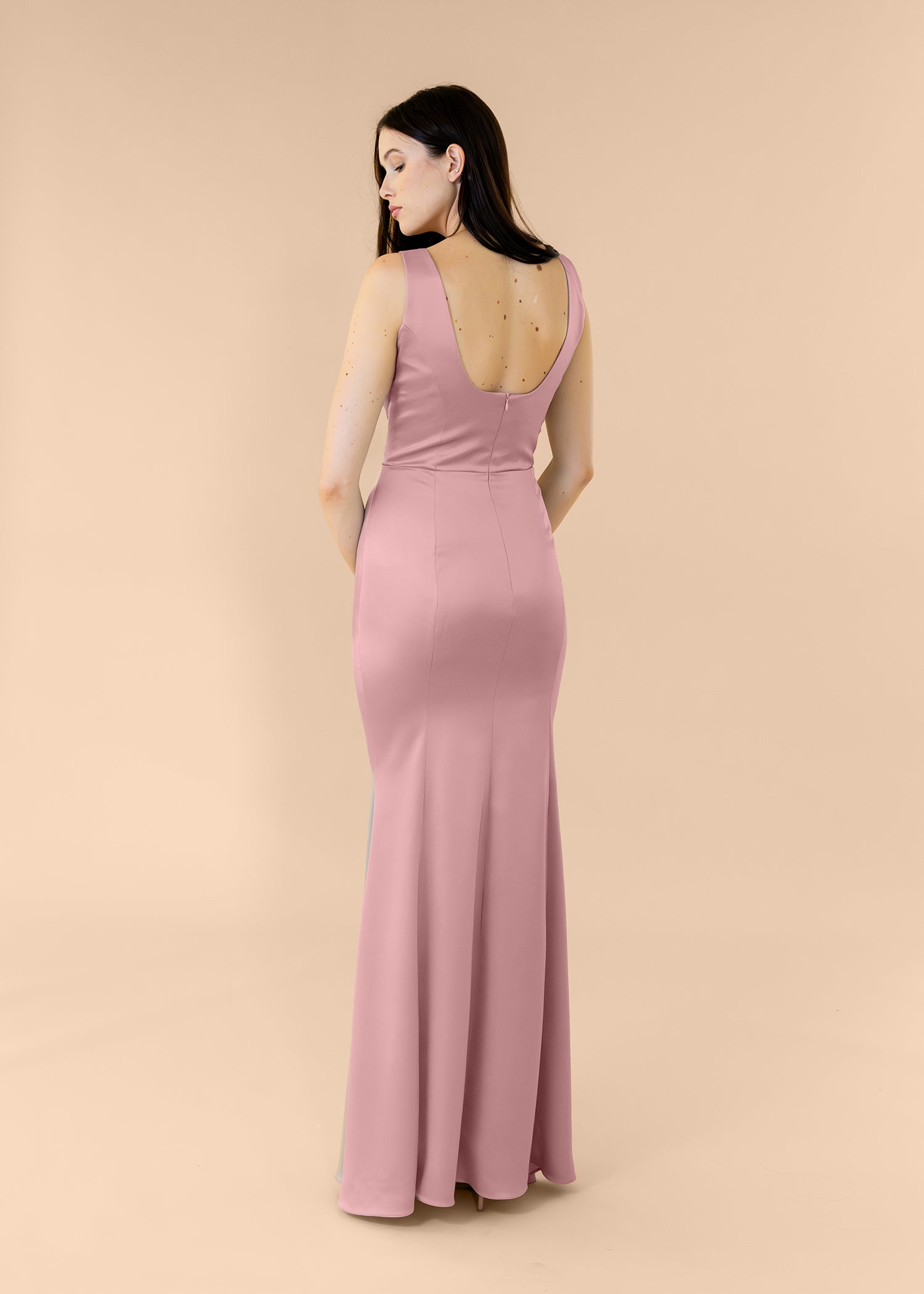 Vneck-Bell-Satin-DustyRose