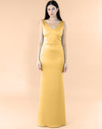 Vneck-Bell-Satin-Gold