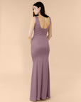 Vneck-Bell-Satin-Mauve
